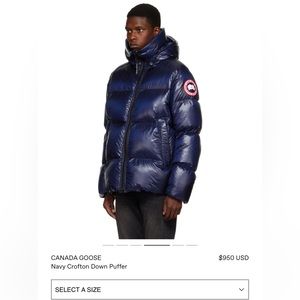 Canda Goose Navy jacket